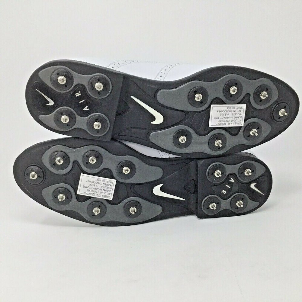 Nike Air Zoom Golf Shoes Kempshall Last Men's Size 10.5 Wingtip Goretex Spikes - Picture 7 of 8